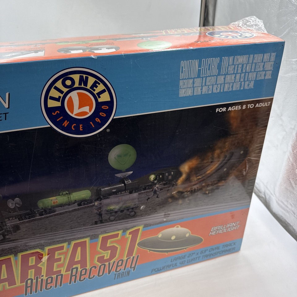 LIONEL #6-31926 Area 51 Alien Recovery Train Set O Scale NEW Factory ...