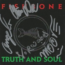 Fishbone Autographed Truth And Soul CD (Signed By 3)