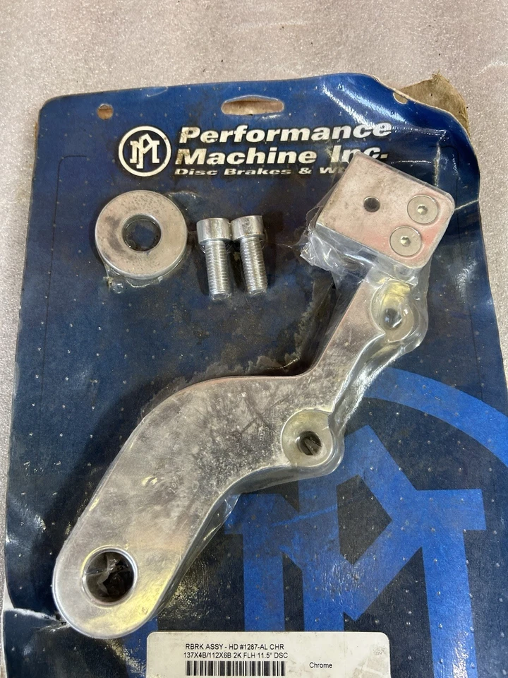 PERFORMANCE MACHINE INC HARLEY REAR BRAKE MOUNT 0023-1526VU-CH - Image 3 of 3