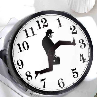 Ministry of Silly Walks Wall Clock Monty Python Flying Circus Perfect Capt-