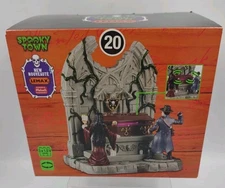 Lemax Spooky Town Dracula Lighted Coffin #24442 (2025) New NIB