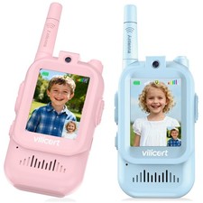Video Walkie Talkie Toys for Age 3-12 Boys Girls, 2 Pack Walkie Talkies with ...