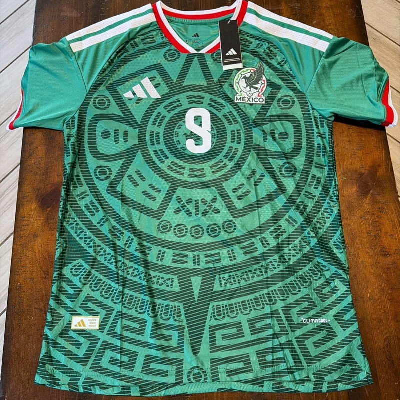 Raul Jimenez Team Mexico Green Jersey - Size XL