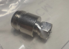 N Female to Type F Male Coax Connector Adapter