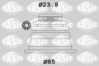 Sasic 4003419 Faltenbalgsatz, Antriebswelle FüR Renault