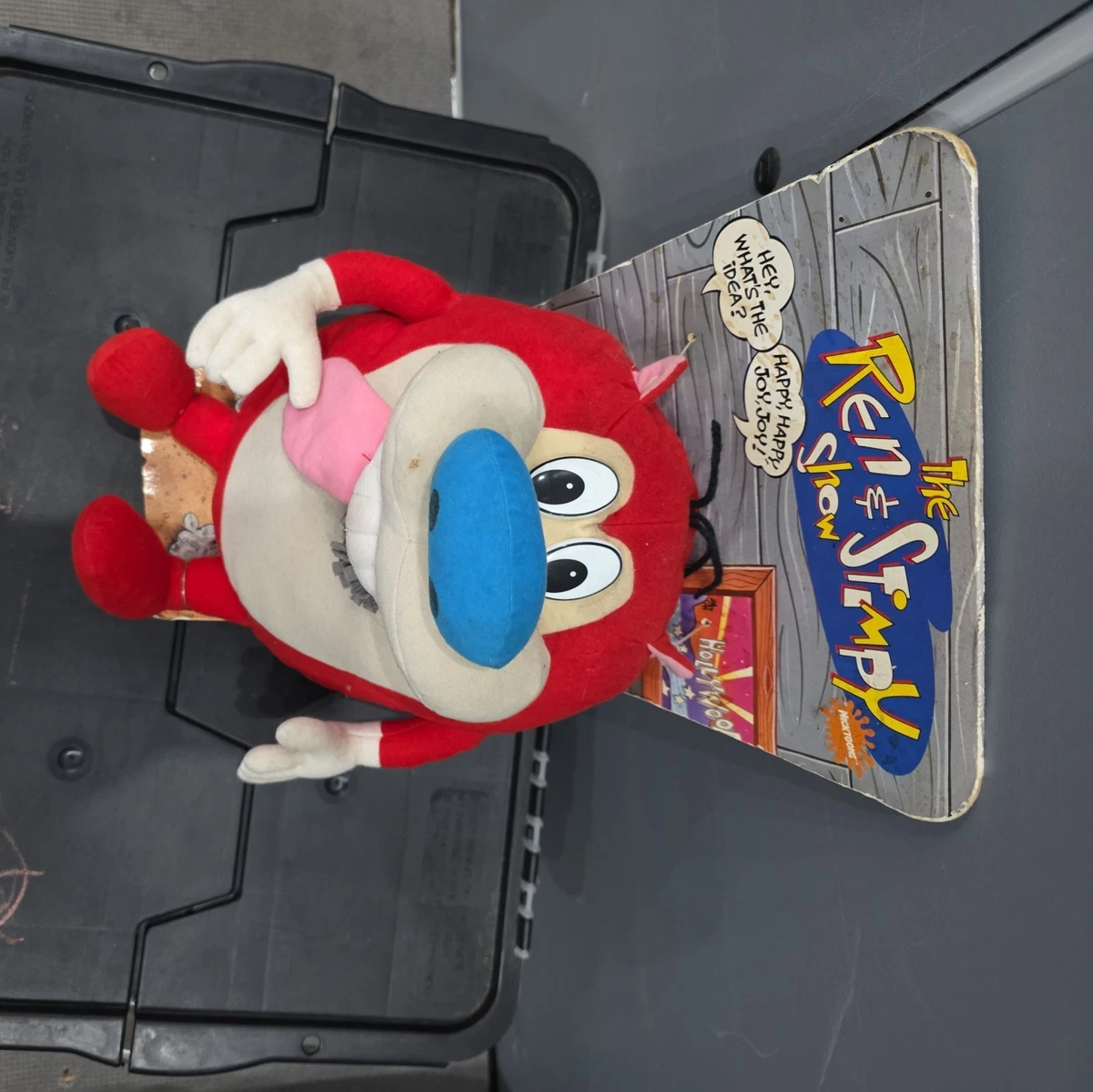 Mattel Ren & Stimpy Plush Cartoon & TV Character Action Figures