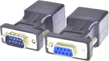 RS232 DB9 to RJ45 Serial Adapter DB9 Male to RJ45 Female Serial Converter And...