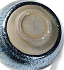 Signed Jian Zhan Tea Cup, Tenmoku Silver Black Glaze with original locked box — photo 7