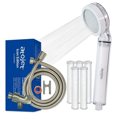 ATOJET Filter Shower | Carbon Composite Filter l 6 Month Advanced Filtration Set