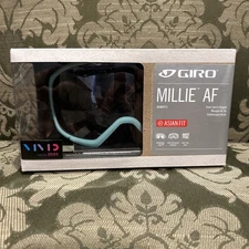 Giro Women's Ski Snow Board Goggles Millie Asian Fit AF Glaze Blue Mica