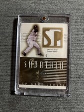 Upper Deck SP Authentic C.C. Sabathia Game Jersey /52 Indians