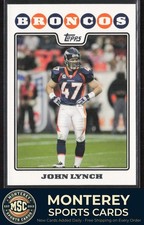 John Lynch 2008 Topps #276 Denver Broncos
