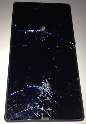 Sony Xperia Z C6606 - 16GB - Black (T-Mobile) Smartphone No Power
