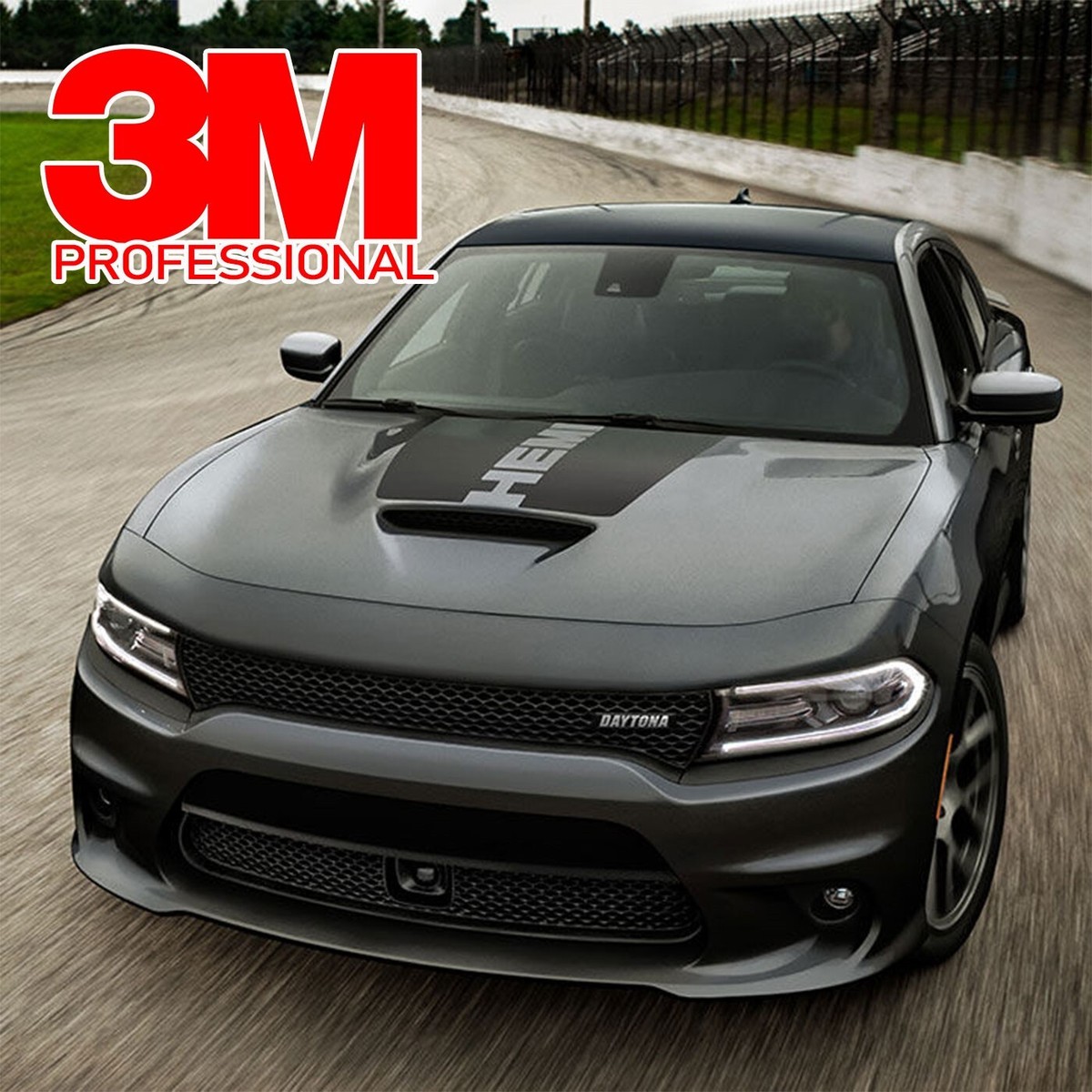 Hood Intake Highlight Decal for Dodge Charger 2015-2023 SRT RT GT (Choose Color