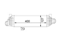 LadeluftküHler Mahle Ci 204 000S FüR Ford Transit Tourneo