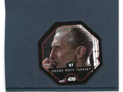 Sammler-Jeton 2015 STAR WARS (LECLERC) Grand Moff Tarkin Nr. 07 Cosmic Shells