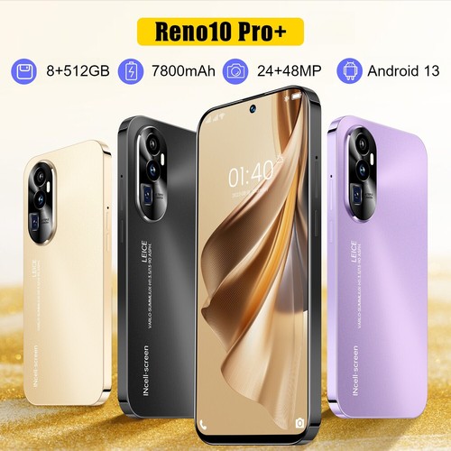 Smartphone Reno10 Pro+ Android 8+512 GB 6,8"" sbloccato 24+48 MP 7800 mAh doppia SIM - Foto 2 di 26