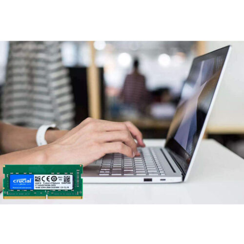 Crucial DDR4 32GB CL19 Kit 2666MHz 2x 16G SO-DIMM Dual Laptop CT16G4SFD8266 1.2V - Picture 3 of 5
