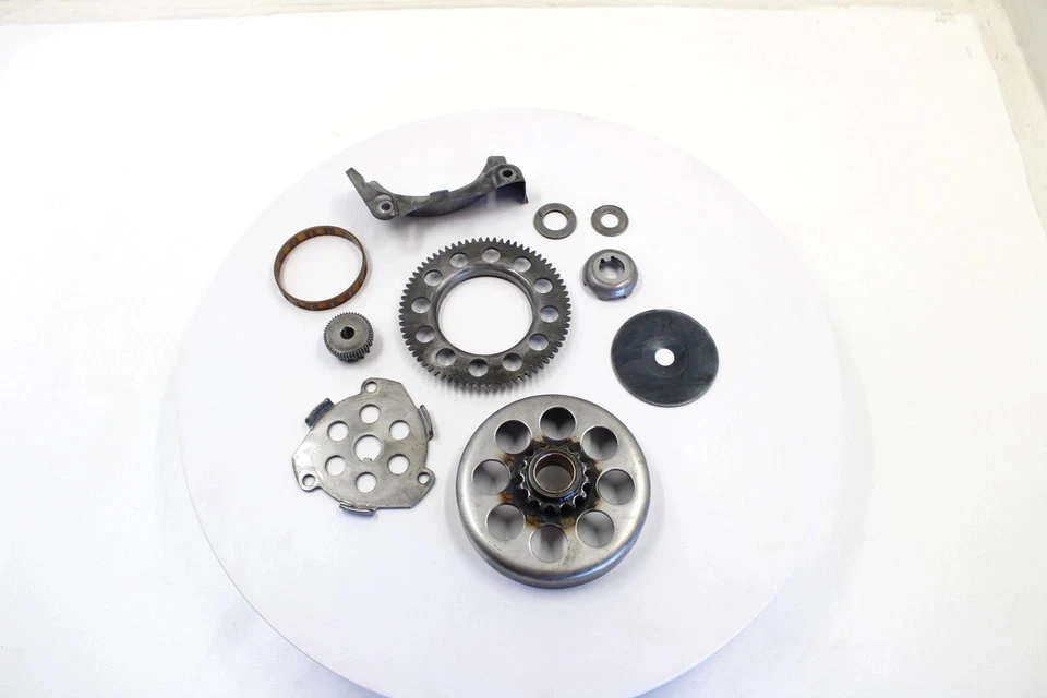 94 YAMAHA RAZZ 50 SH50 原始设备制造商 完整 CLUTCH W PLATES 篮球中心 — 第 4/4 张图片