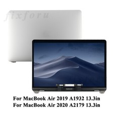 LCD Screen Display Assembly For Macbook Air 2019 A1932 2020 A2179 13.3in Silver