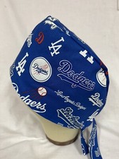 Men/Women Surgical Scrub Cap Lined Los Angeles Red D Very Cool