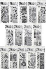 Stampers Anonymous Tim Holtz Christmas Holiday Stamp & Stencil Sets YOU CHOOSE!