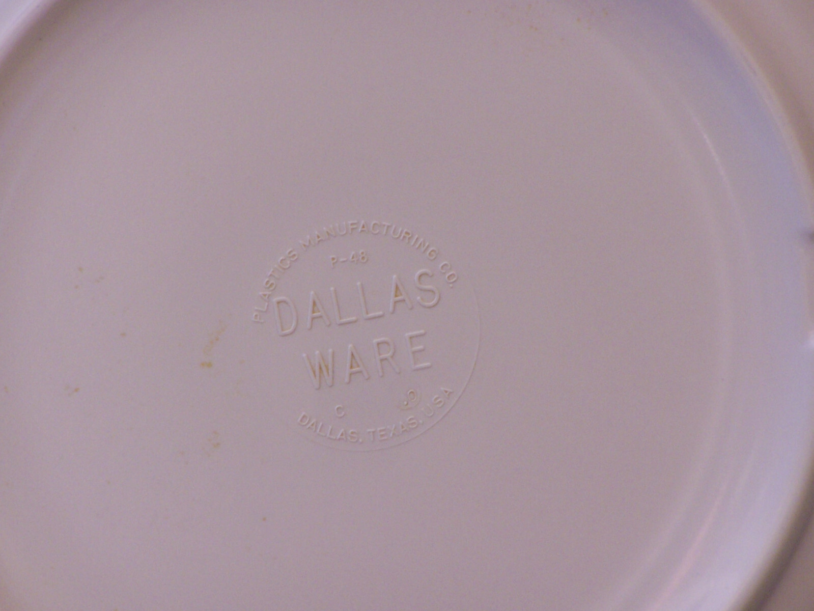 4 Vintage Dallas Ware P-48 Tan 9
