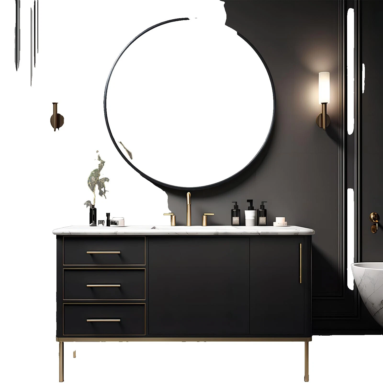 Sala de estar Espejo de cuerpo entero espejos para decoración del hogar