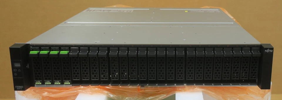 NEW Fujitsu ETERNUS JX40 S2 24x 2.5" Bay Drive Enclosure ETJEADU-W +4x 2.4TB HDD - Image 2 of 4