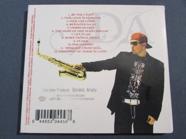 DOMINIC AMATO ILLUMINATE 2011 DIGIPAK 12 TRK CD PHOENIX AZ JAZZ / DAMUZIC VG OOP - Image 3 of 4