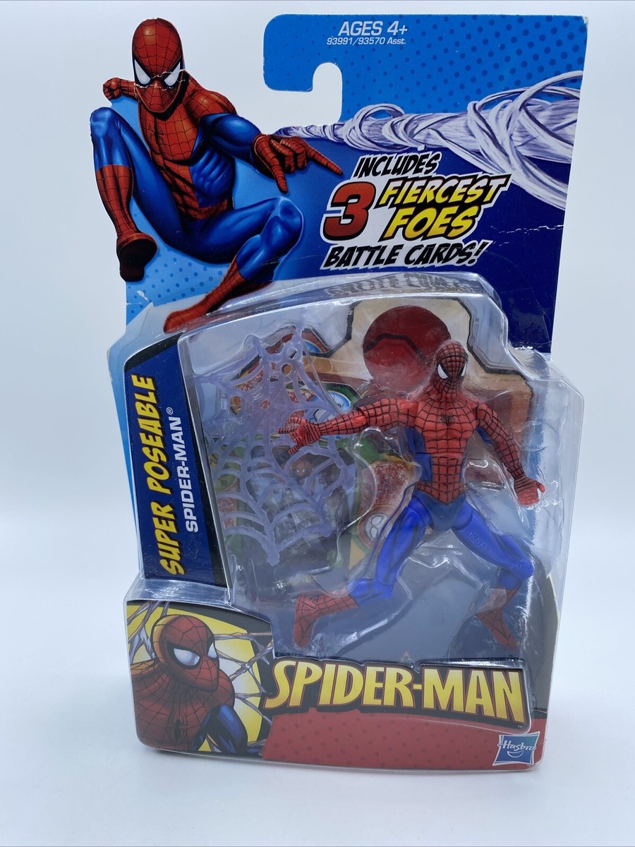 Super Poseable Spider-Man Action Figure 2009 Hasbro 93991