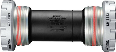 SHIMANO Deore Außenbordlager Bodenhalterungsset, Englischgewinde, 68/73mm BB