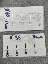 #1171 NOS NEU ORIGINAL CARTIER ZEIGERSATZ ZEIGER HANDS HAND SET SILBER STAHL