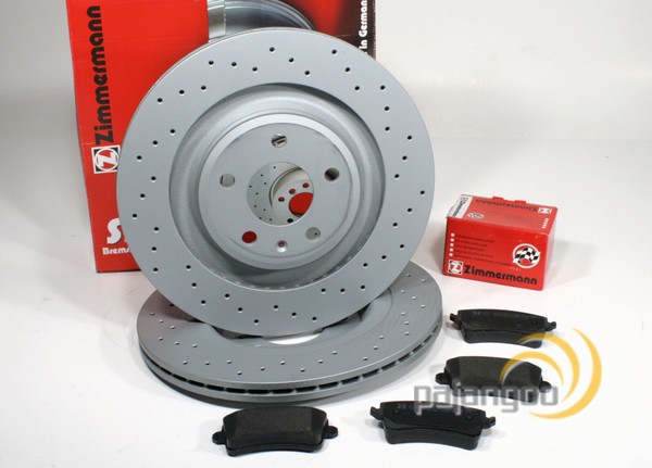 Zimmermann Sport Bremsscheiben Ø 272 Mm + BeläGe Hinten FüR Skoda Octavia II-image