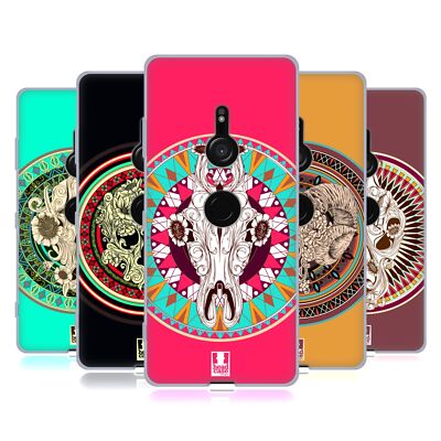 HEAD CASE DESIGNS SKULLS FOLK ART SOFT GEL CASE FOR SONY PHONES 1