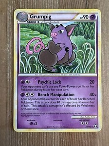 Grumpig - 23/102 - Rare NM English Pokemon Triumphant