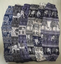 Thai Elephant Pants for Kids Cotton, Length 28"