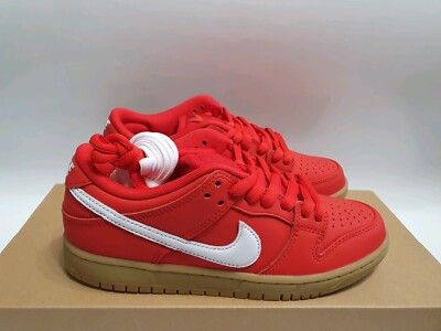 Nike SB Dunk Low Pro University Red Gum UK 5,5 EUR 38,5 US 6 FJ1674 600