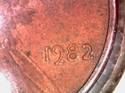 1982 P DDO Large Date Copper Lincoln Memorial Penny Circulated 107 — photo 3