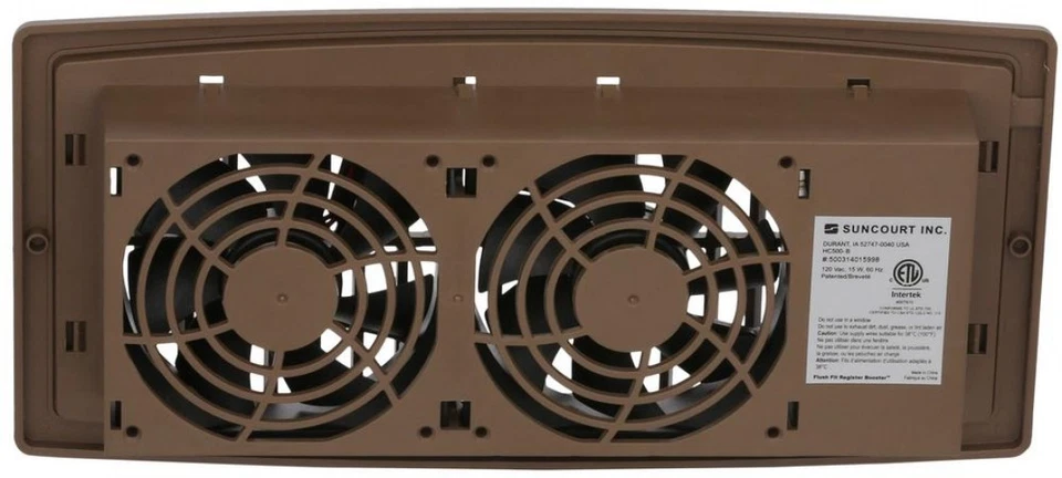 寄存器增强风扇冲洗适合棕色强制空气系统有助于促进气流 — 第 3/4 张图片