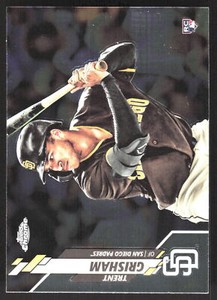 Trent Grisham 2020 Topps Chrome Rookie Card  #101