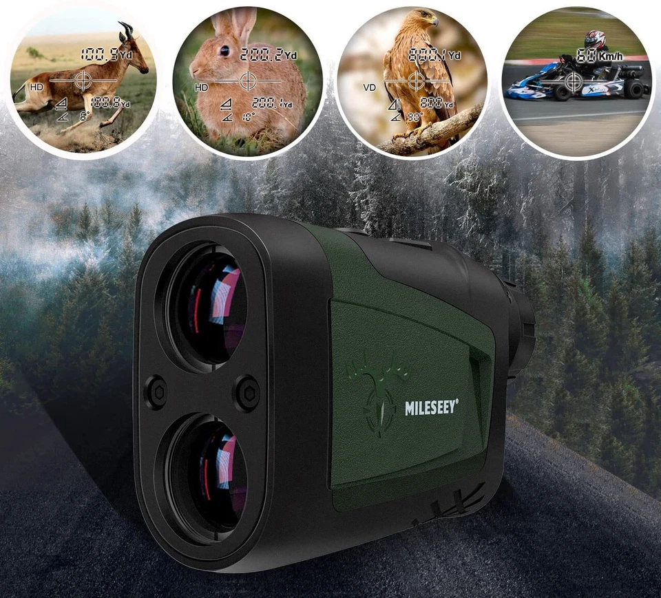 MILESEEY PF210 Laser Range Finder for Hunter, 800 Yards Archery Rangefinder for  - Image 4 of 4