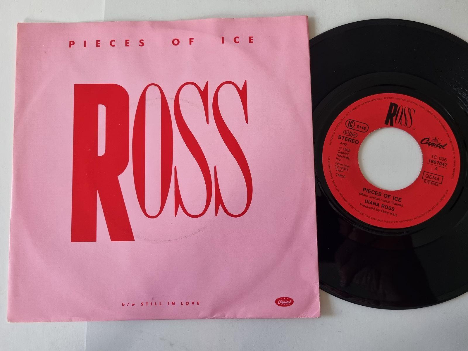 7"" Single Diana Ross - Pieces of ice Vinyl Germany