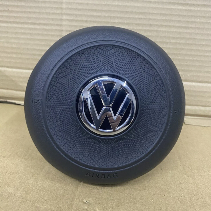 VW GOLF MK7 GTD GTI R STEERING WHEEL AIRBAG 5G0880201 ROUND PERFORATED