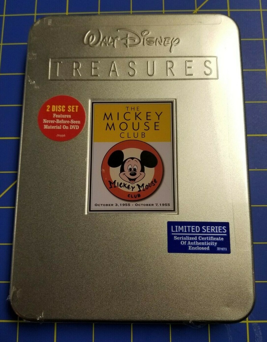 Walt disney treasures The Mickey Mouse Club: October 3 - 7 1955  