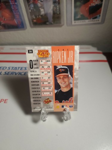 Cal Ripken Jr 1996 Sportflix #54 Baltimore Orioles - Imagen 5 de 5