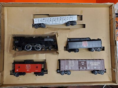 Lionel Complete OGauge Train Set Wisconsin Central Highball