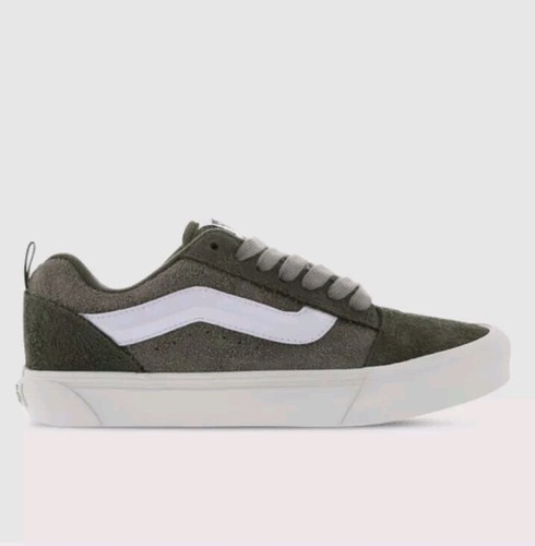 Vans knu skool. Size 9.5 UK. Olive.