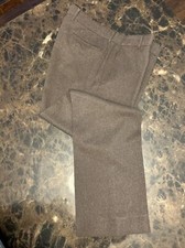Men  s Brown Levi's Action Slacks Flat Front Pants Size 36x30