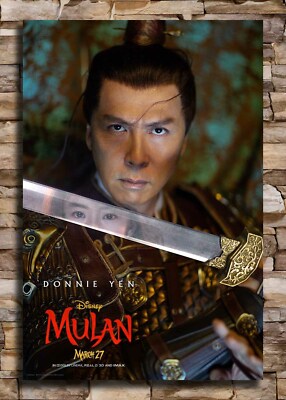 Art Fabric Donnie Yen 2020 Mulan Movie 20x30 24x36 Poster X942